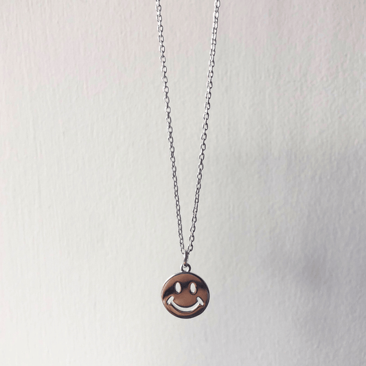 silver smile pendant