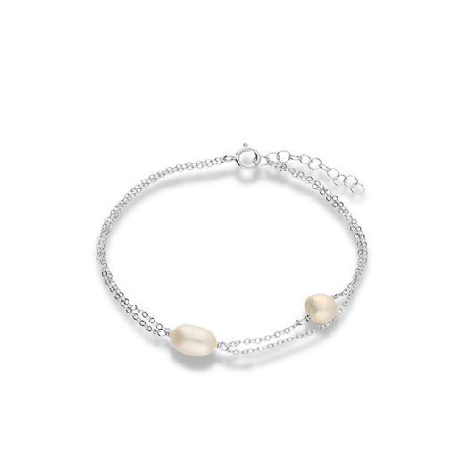 Modern pearl bracelet