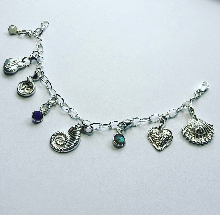 Mermaid on sale charm bracelet