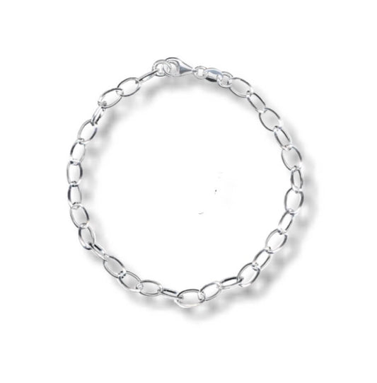 silver charm bracelet - build your own charm bracelet