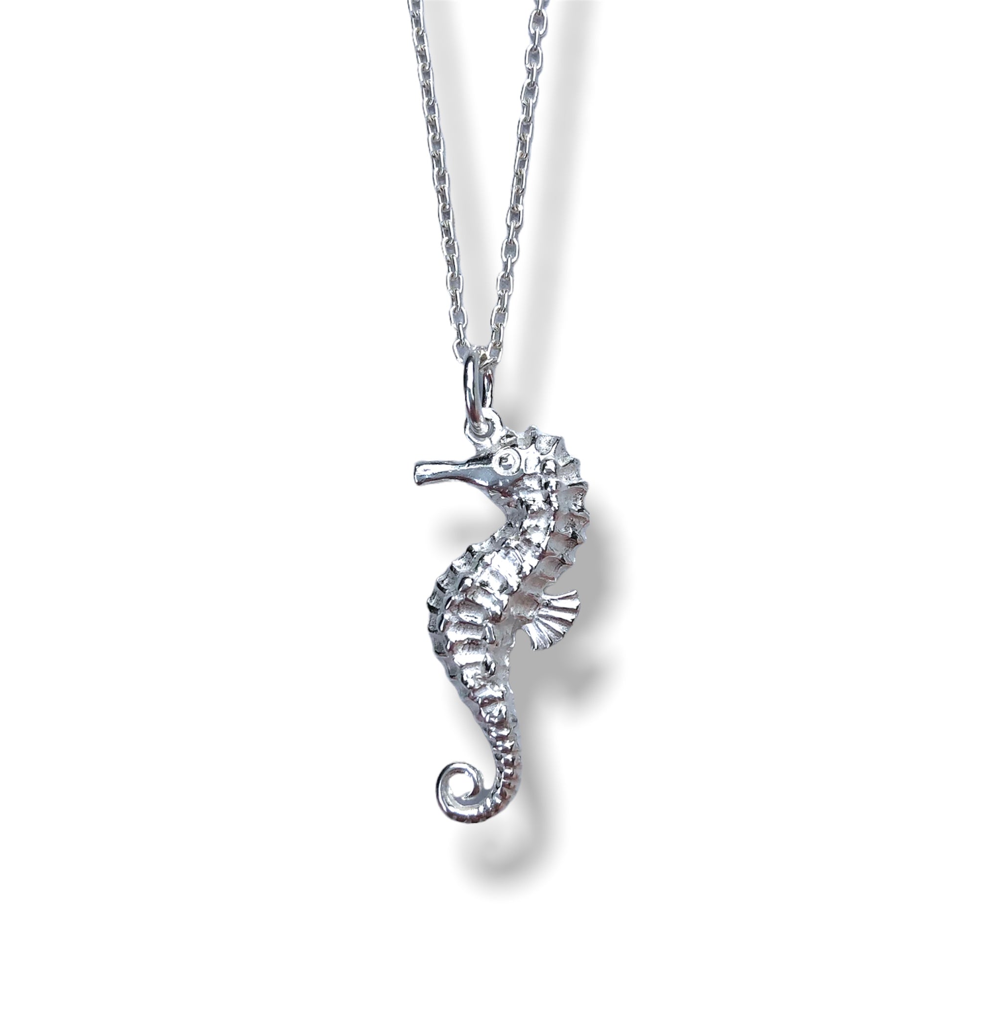 Silver clearance seahorse pendant